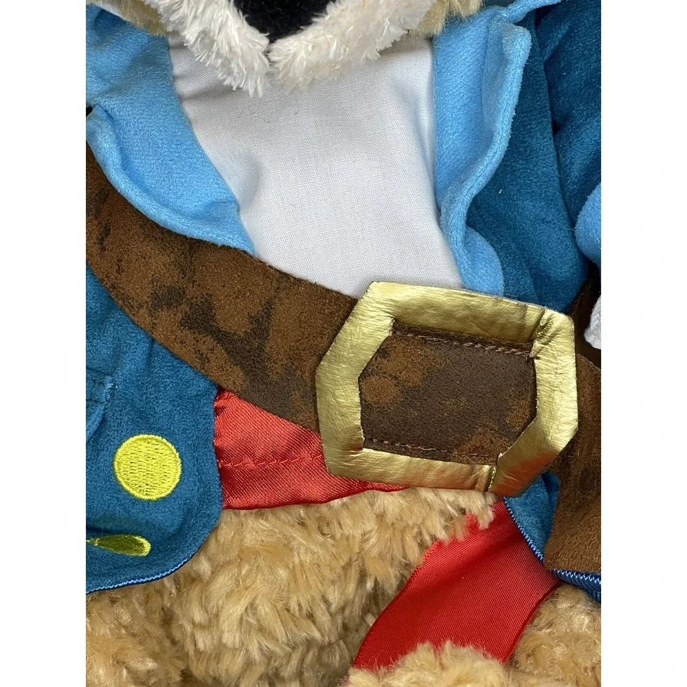 Disney Mickey Mouse Duffy Bear Hidden Mickey Plush Pirate Outfit Stuffed Animal